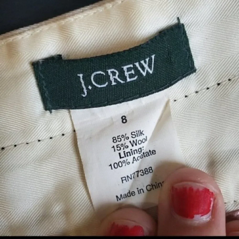 J.crew Abstract Skirt